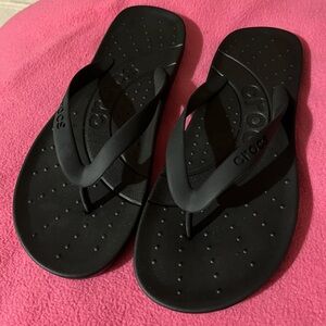Crocs flip flops